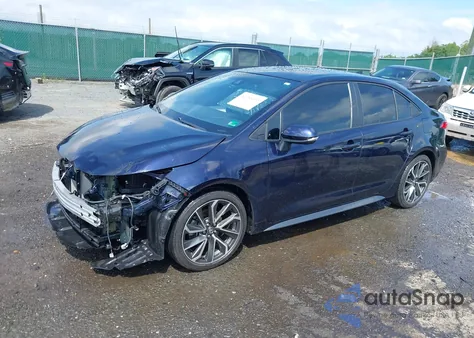 2022 Toyota Corolla Se z USA, uszkodzony, nr VIN 5YFS4MCE5NP121017